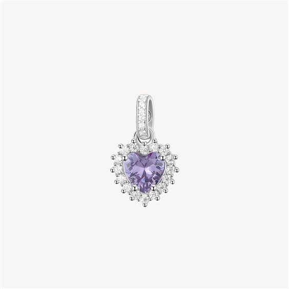 Charm Brosway Woman FANCY MAGIC PURPLE in Silver Zirconia FMP118 - FMP118